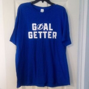 Blue 'Goal Getter' T-Shirt XL